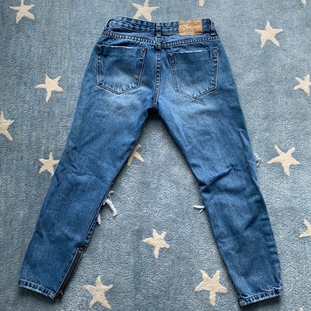 One Teaspoon Ripped Jeans - Picture 6 of 8